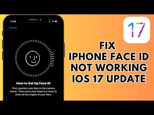 iOS 17 !! Fix iPhone Face ID Not Working After iOS 17 update !! iPhone Face ID Not working