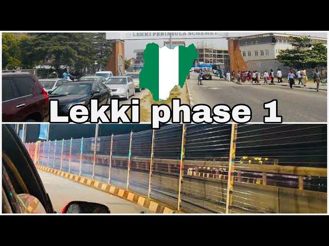 Drive Through Lekki Phase 1 Lagos Nigeria / #africa