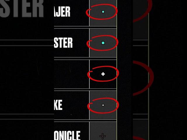 The BEST valorant CROSSHAIR that every PRO uses #shorts #gaming #valorant