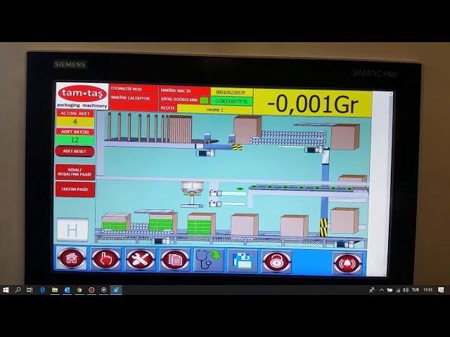 Siemens Tia-Portal Scada Simulation