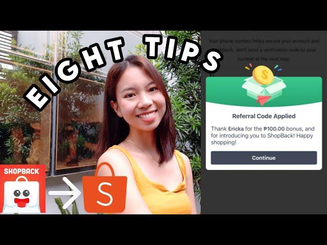 HOW TO USE SHOPBACK IN SHOPEE (5-MIN TUTORIAL) / ShopBack referral code | Ericka Javate