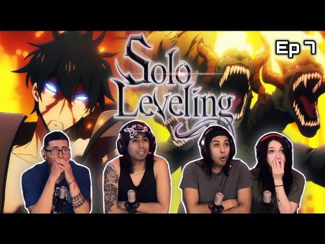 "S" Rank Dungeon! | Solo Leveling Episode 7 (Reaction!) | Let's see how far I can go