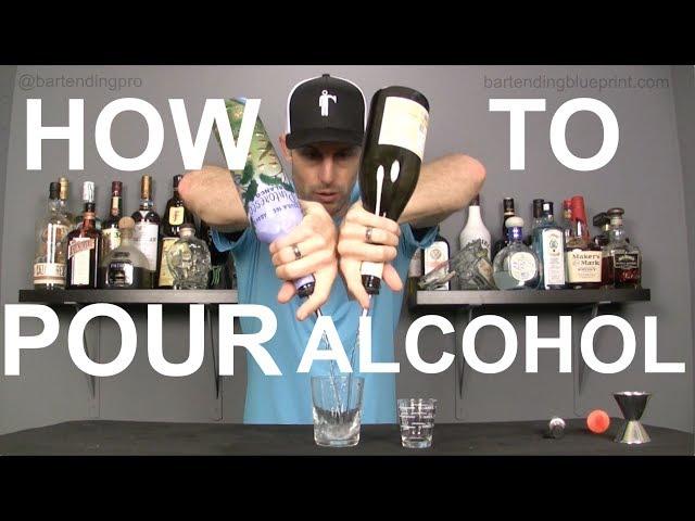 How To Free Pour Alcohol Without a Jigger - Bartending101