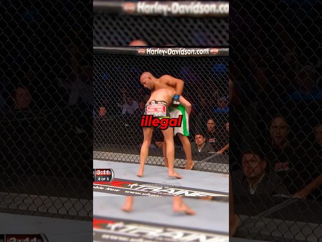 Illegal but Sneaky way to Defend Takedowns ‍️#ufc