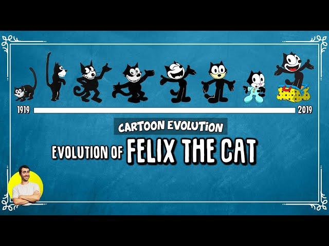 Evolution of FELIX THE CAT - 100 Years Explained | CARTOON EVOLUTION