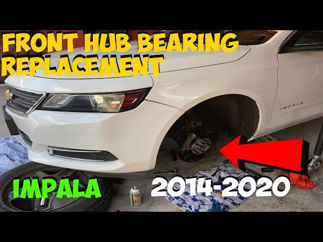 How To Replace Front Wheel Hub Bearing 2014-2019 Chevy Impala