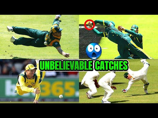 Top 10 UNBELIEVABLE Catches in Cricket HISTORY