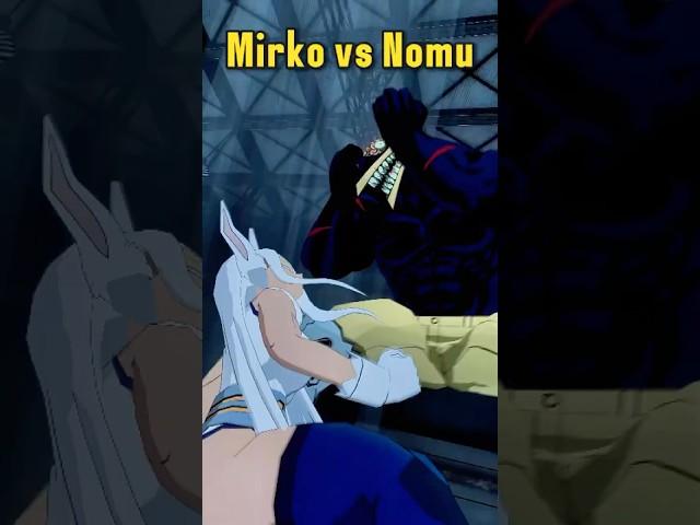 Mirko vs Nomu   #myheroacademia #mha #mirko #nomu #vrchat #anime #animeedit