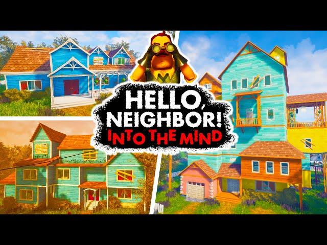 STUNNING MOD! | Hello, Neighbor: Into the Mind (FULL WALKTHROUGH) (ALL ENDINGS)