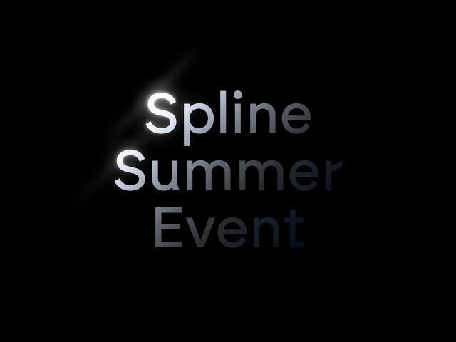 Spline Summer Event - Real time API, 3D for Android, Code API, Kotlin and more