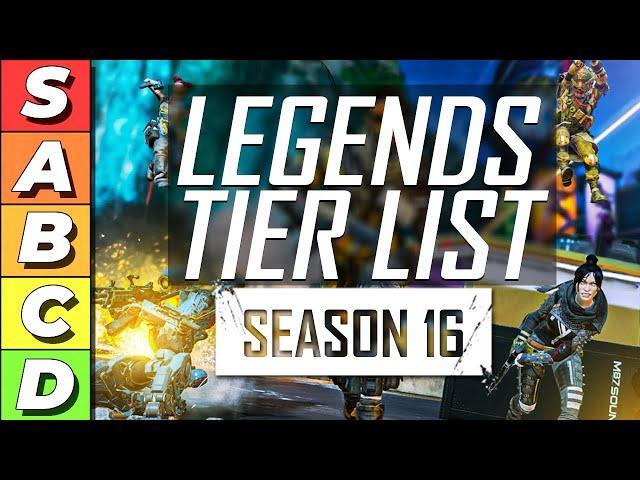 Ultimate Apex Legends Tier List: Season 16 Power Rankings!