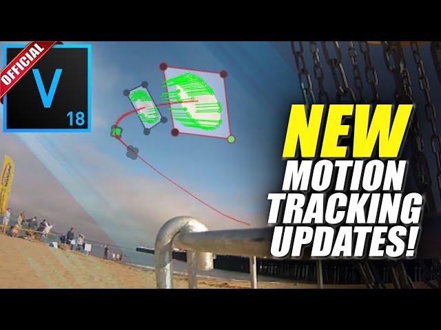 NEW Motion Tracking in VEGAS Pro 18  Easily Planar Track ‍ VEGAS Tutorial #114