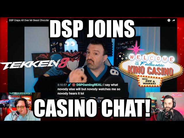 DSP Joins Kino Casino Chat at 2AM for Gaslit Glazing! INTERVIEW & TEKKEN 8 SETS CONFIRMED w/ Chat!