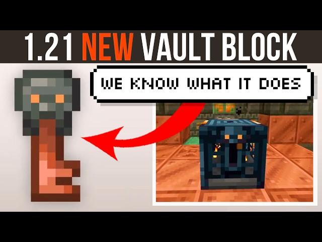 Minecraft 1.21 | Trial Key Use, The Trial Vault Block