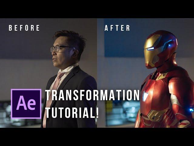 IRON MAN TRANSFORMATION Tutorial!