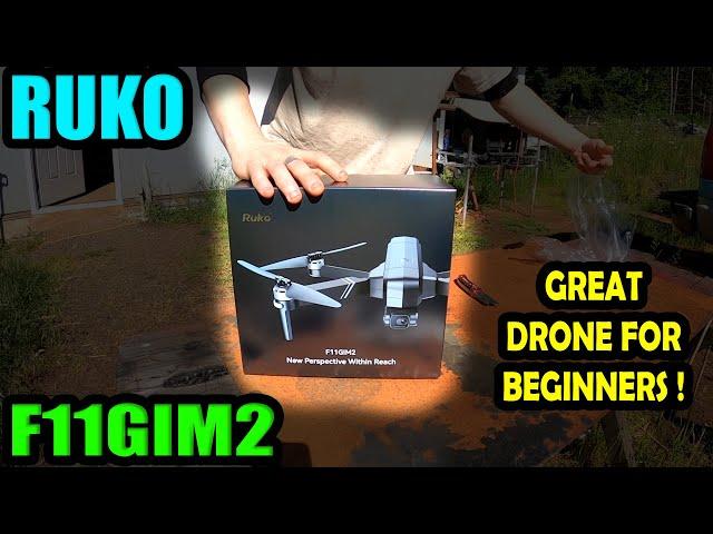 First Time Flying A Drone - RUKO F11GIM2