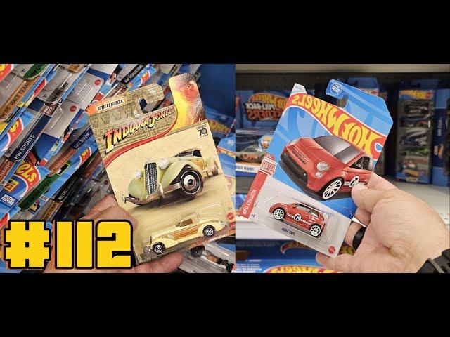 HOT WHEELS D CASE HIT WALMART STORES - FOUND RED EDITIONS AND MY FIRST INDIANA JONES MATCHBOX