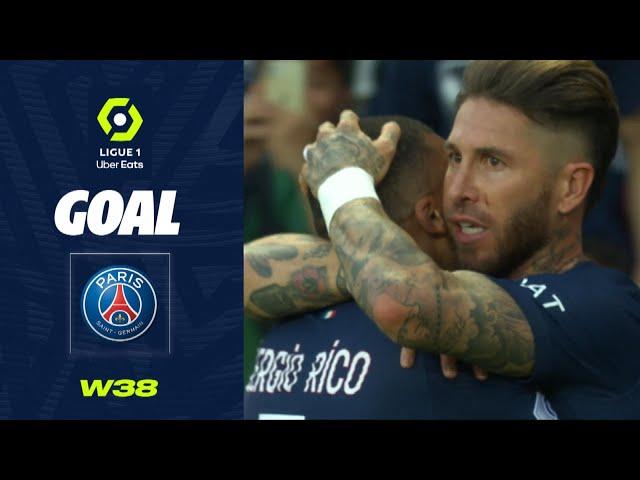 Goal Sergio RAMOS (16' - PSG) PARIS SAINT-GERMAIN - CLERMONT FOOT 63 (2-3) 22/23