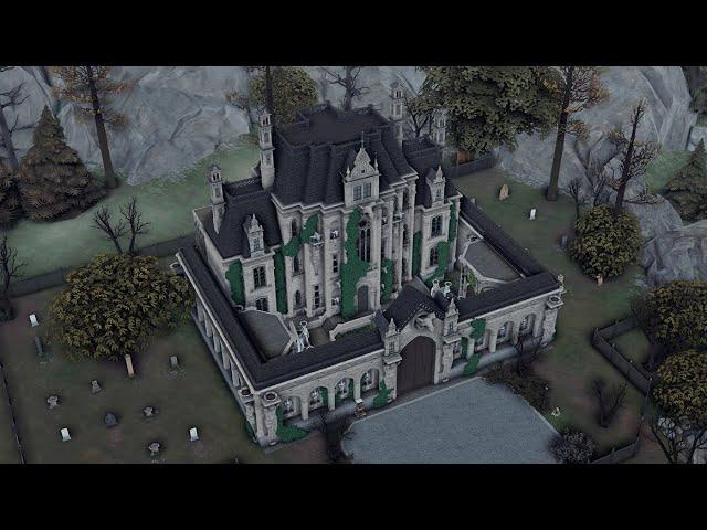 Vlad's manor || The Sims 4 Speed build