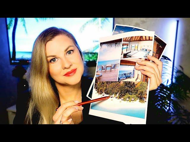 ASMR Travel Agent Roleplay  Planning Your Vacation (Soft Spoken)