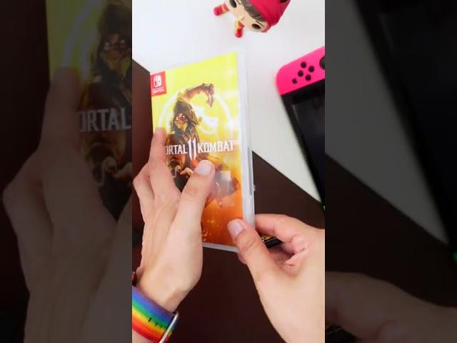 UNBOXING Mortal Kombat 11 Nintendo Switch!! #shorts