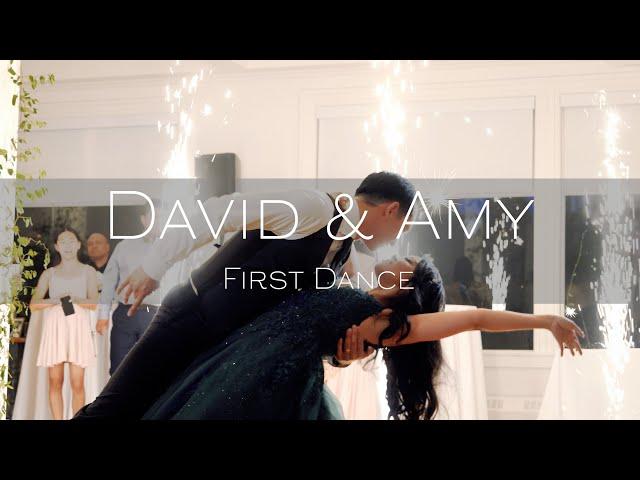 David and Amy - First Dance to Golden Hour by JVKE