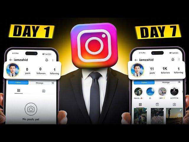 I Tried 7 Day Instagram challenge