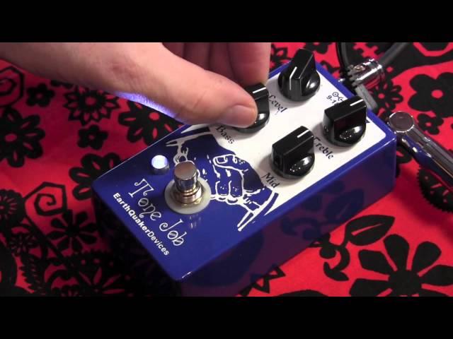 Earthquaker Devices TONE JOB preamp EQ guitar effects pedal demo