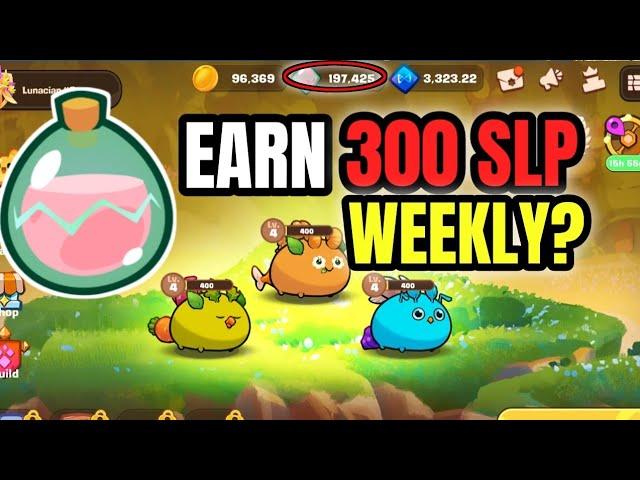 Earn 300 SLP Weekly Playing Axie Classic (HOW?) | Axie Origins Update