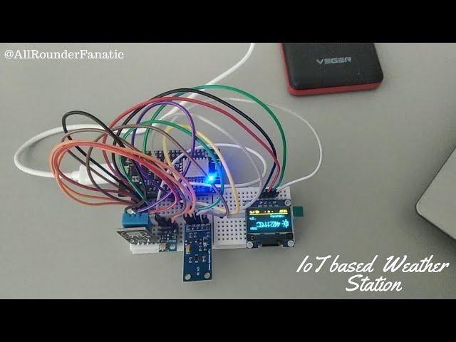 How to assemble a IoT based ESP8266 Wi-Fi Weather Station using DHT11, BMP180 and BH1750FVI Sensor