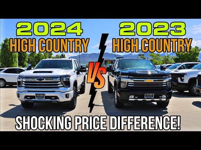 2024 VS 2023 Chevy Silverado 3500 High Country Comparison: Here Are All The Updates They Did!!!
