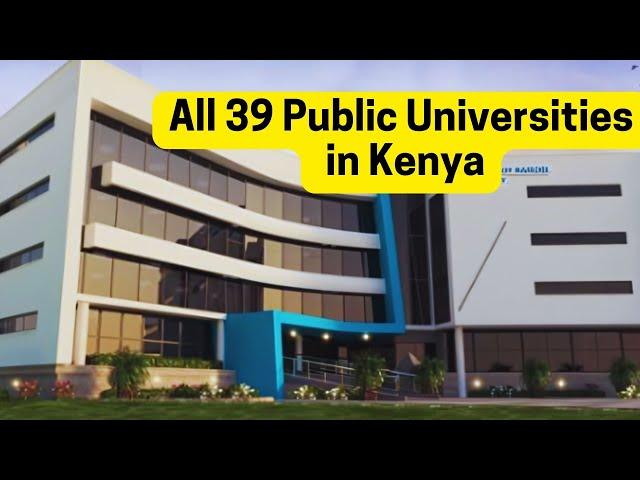 Public Universities in Kenya