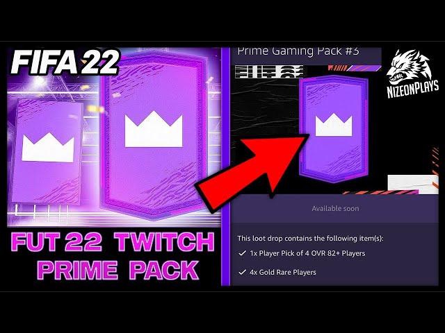 How Get Twitch Prime Packs For Free! (FIFA 22 Ultimate Team)