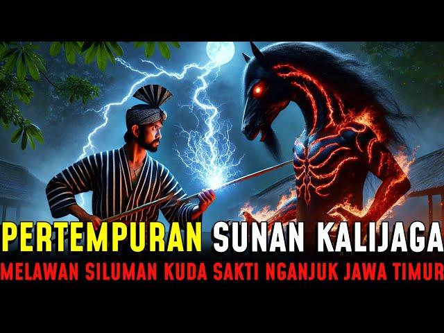 TERUNGKAP !! PERTEMPURAN SUNAN KALIJAGA MELAWAN SILUMAN KUDA SAKTI NGANJUK JAWA TIMUR