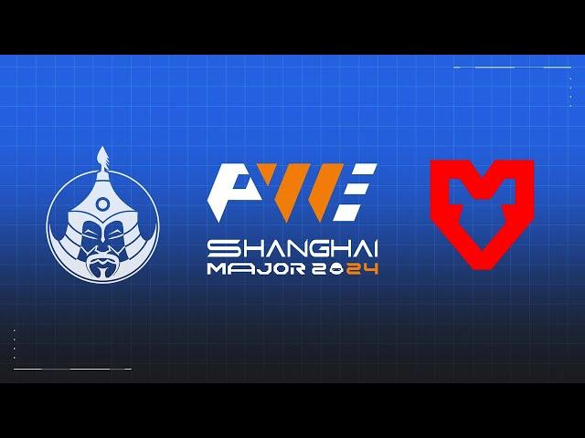 TheMongolz vs MOUZ - PWE Shanghai Major 2024