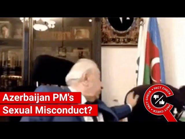 FACT CHECK: Does Video Show Azerbaijan PM Touching Woman Inappropriately?