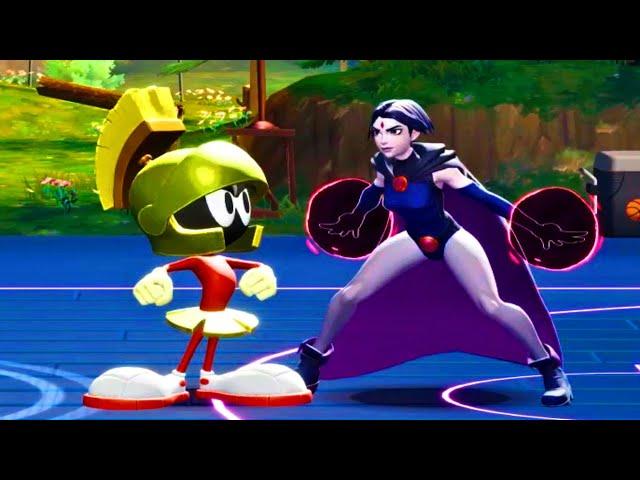 MultiVersus - Raven and Marvin the Martian Unique Interactions HD