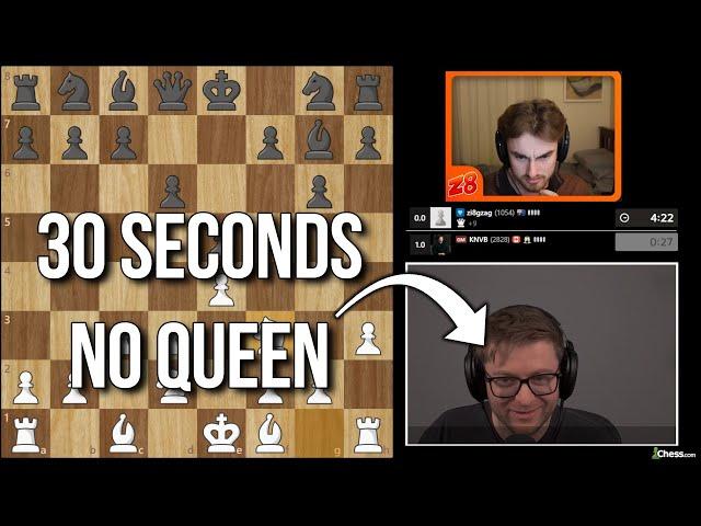 Can I win with ONLY 30 seconds and NO QUEEN? ft. zi8gzag