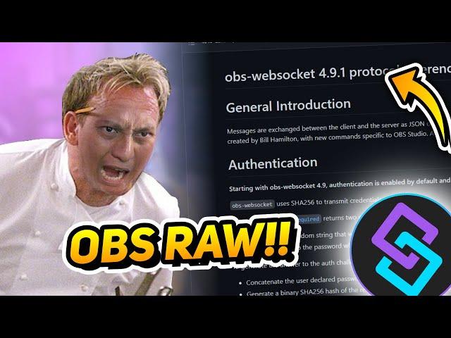 Do ANYTHING In Streamer.bot With OBS Raw!