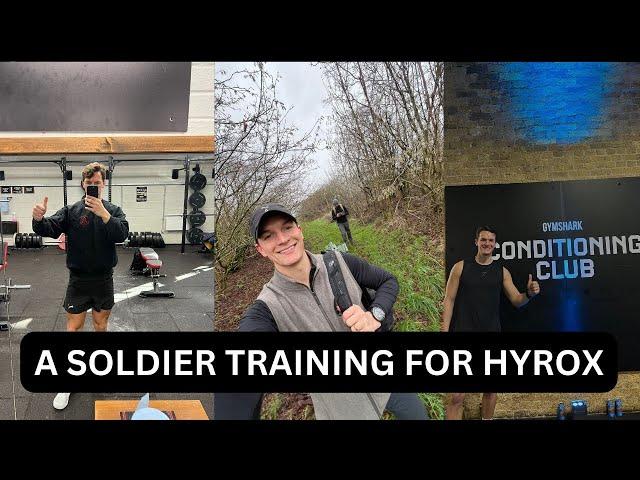 WEEKLY VLOG | ARMY | HYROX TRAINING | DANNY RAE