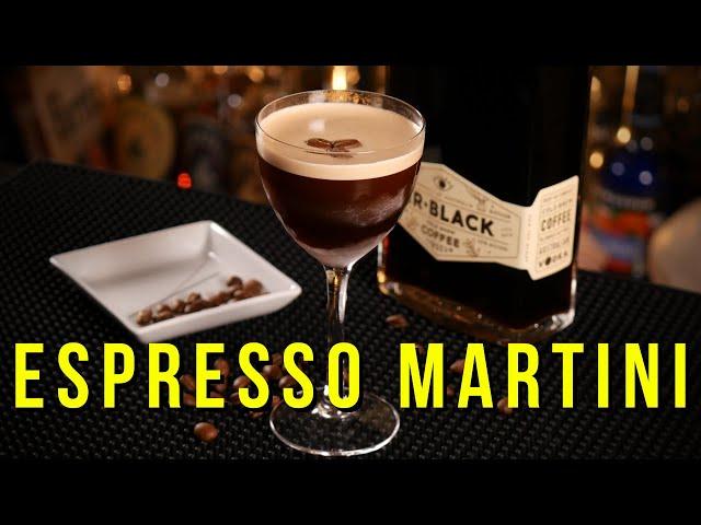 ESPRESSO MARTINI with Mr Black  | Popular cocktails