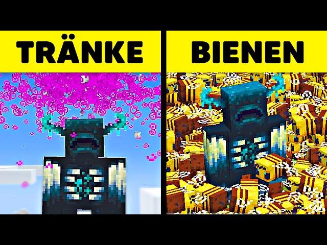 20 Wege den WARDEN in MINECRAFT zu besiegen!