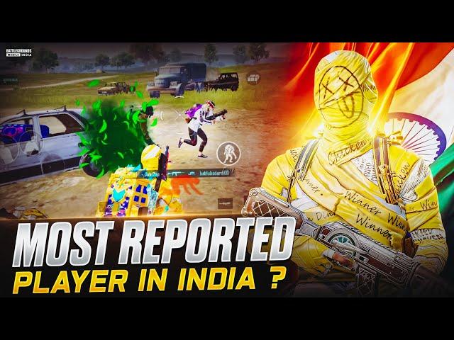 Most Reported Player In INDIA?•2 Thumb+Gyroscope•90 FPS  Gameplay•BGMI/PUBG MOBILE•
