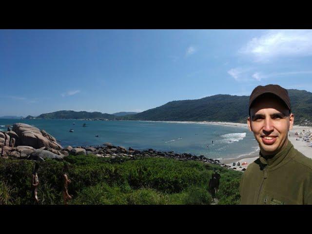 Nudist beach in Florianópolis, Brazil - Praia da Galheta