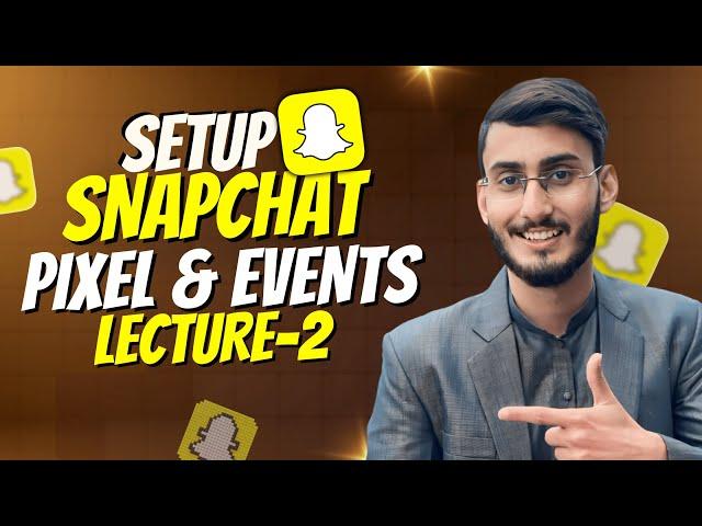 How to Setup Snapchat Pixel & Events on Shopify 2024 | Snapchat Ads Course (Part 3)