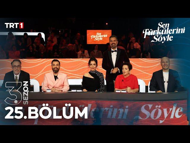 Sen Türkülerini Söyle 25. Bölüm @trt1