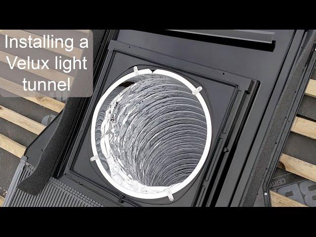 How to install a Velux Light tunnel