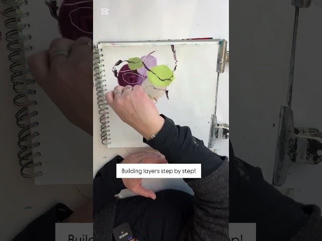 Tap & watch the full video to avoid muddy colors and create vibrant layers! ️