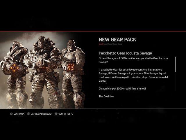 Savage Locust packs (Gears of War 4)