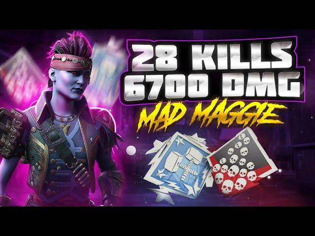 ЗР-216! 28 KILLS & 6700 DMG ON MAD MAGGIE.EXE ! безумная мэгги гайд реликвия апекс легенд apex